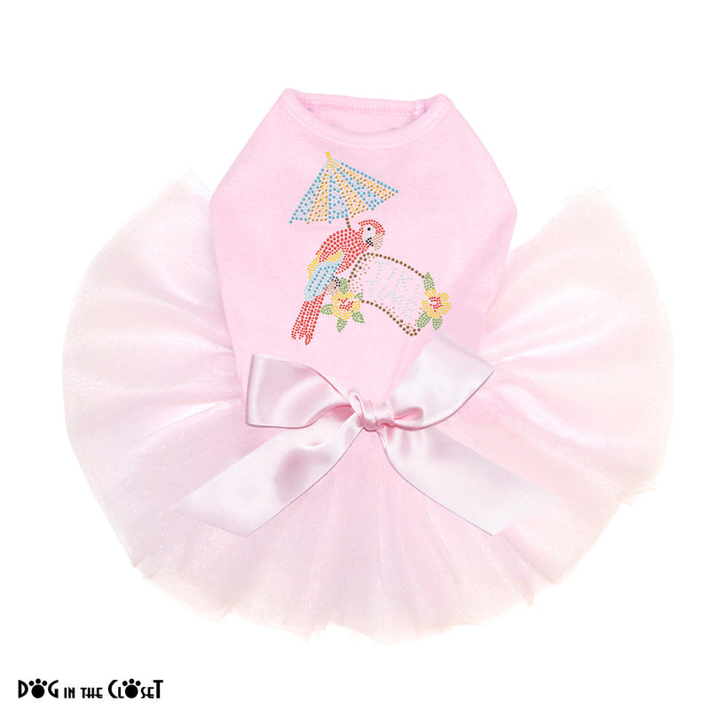 Tiki Time Parrot - Tutu