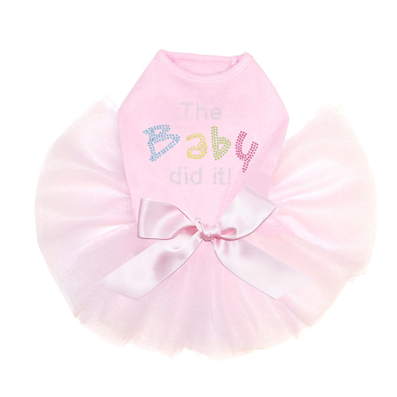 The Baby Did It - Custom Tutu
