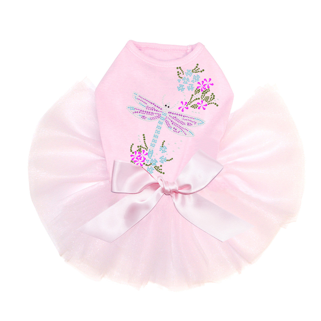 Dragonfly with Flowers - Custom Tutu
