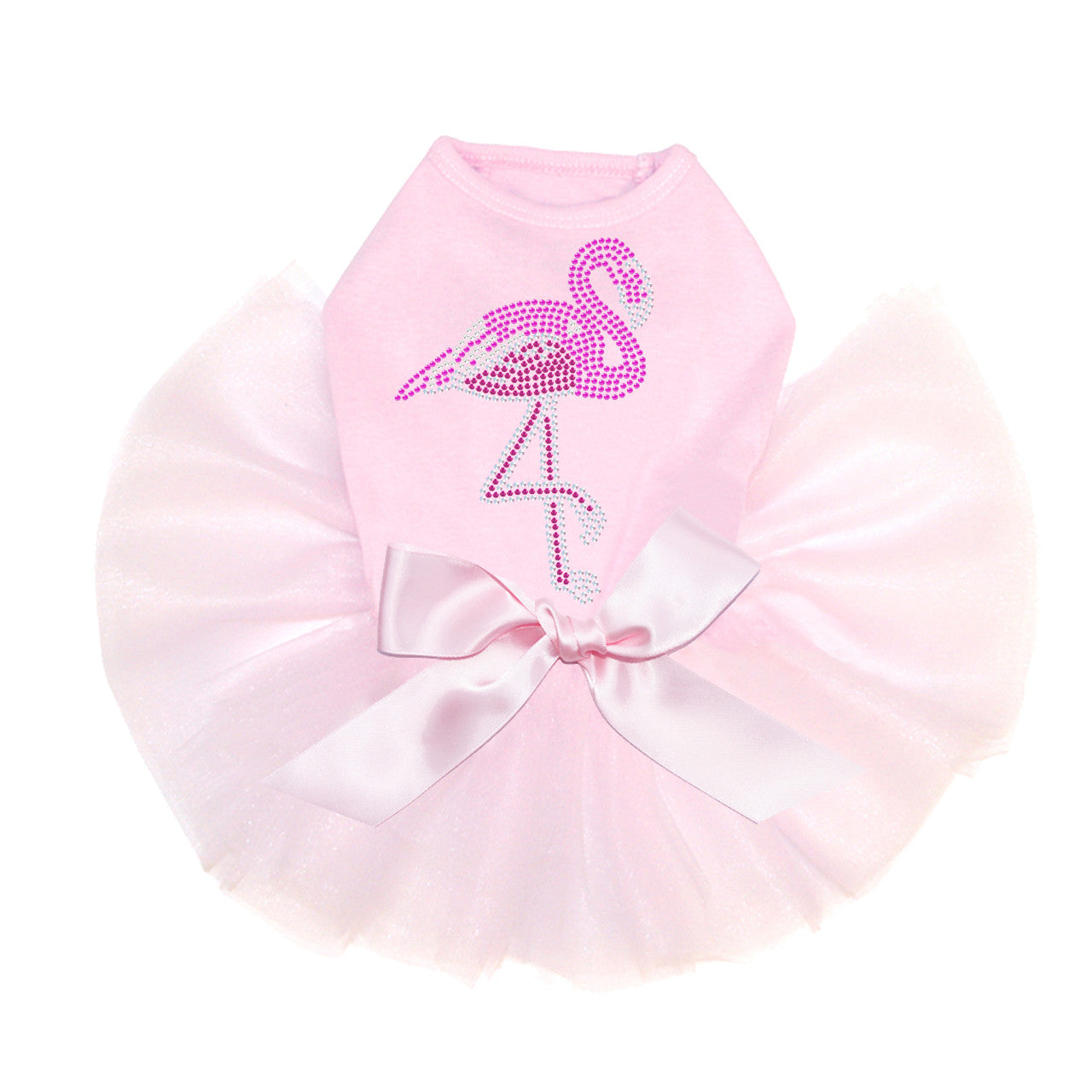 Pink Flamingo (Iridescent /AB) - Custom Tutu