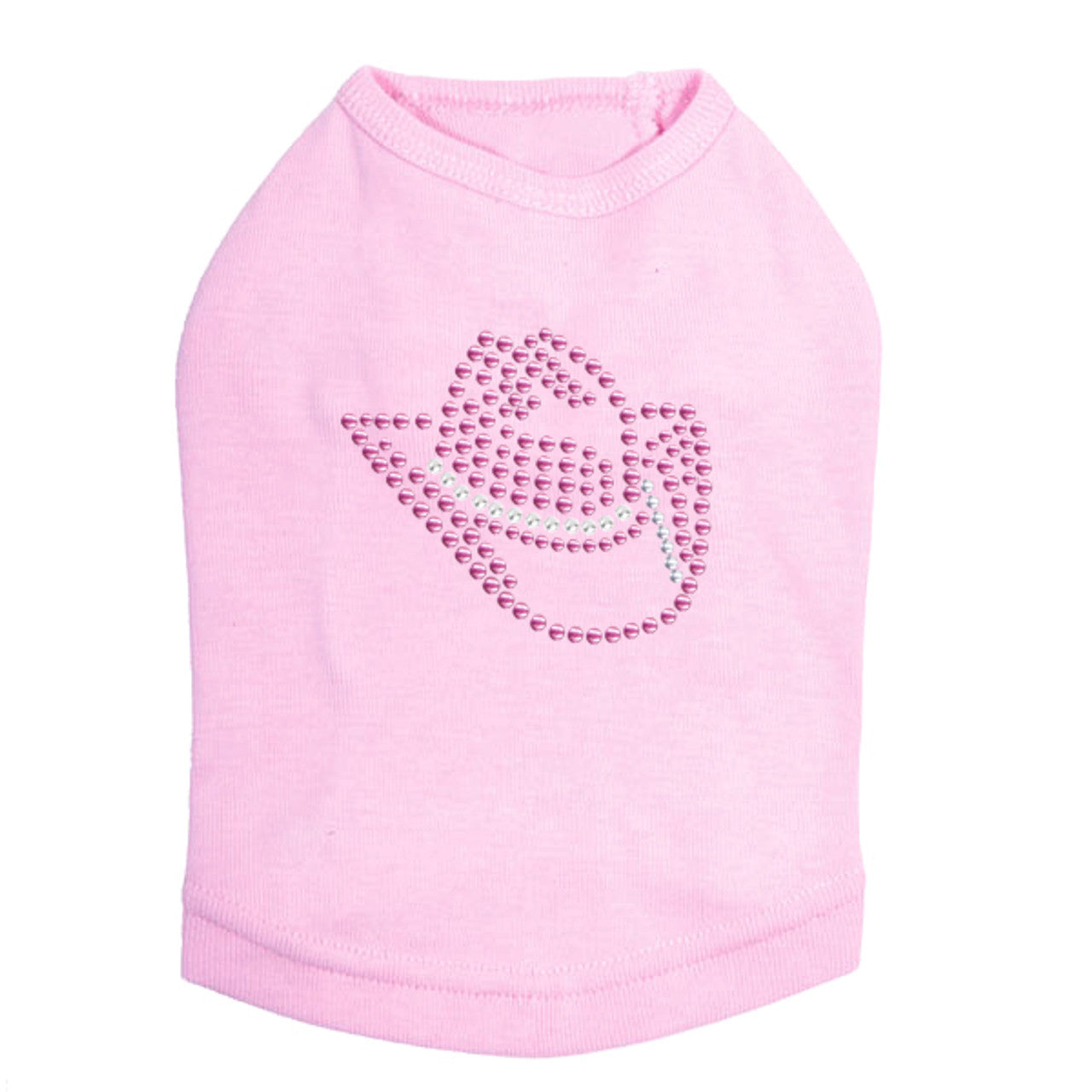 Hat (Pink Cowgirl) - Dog Tank