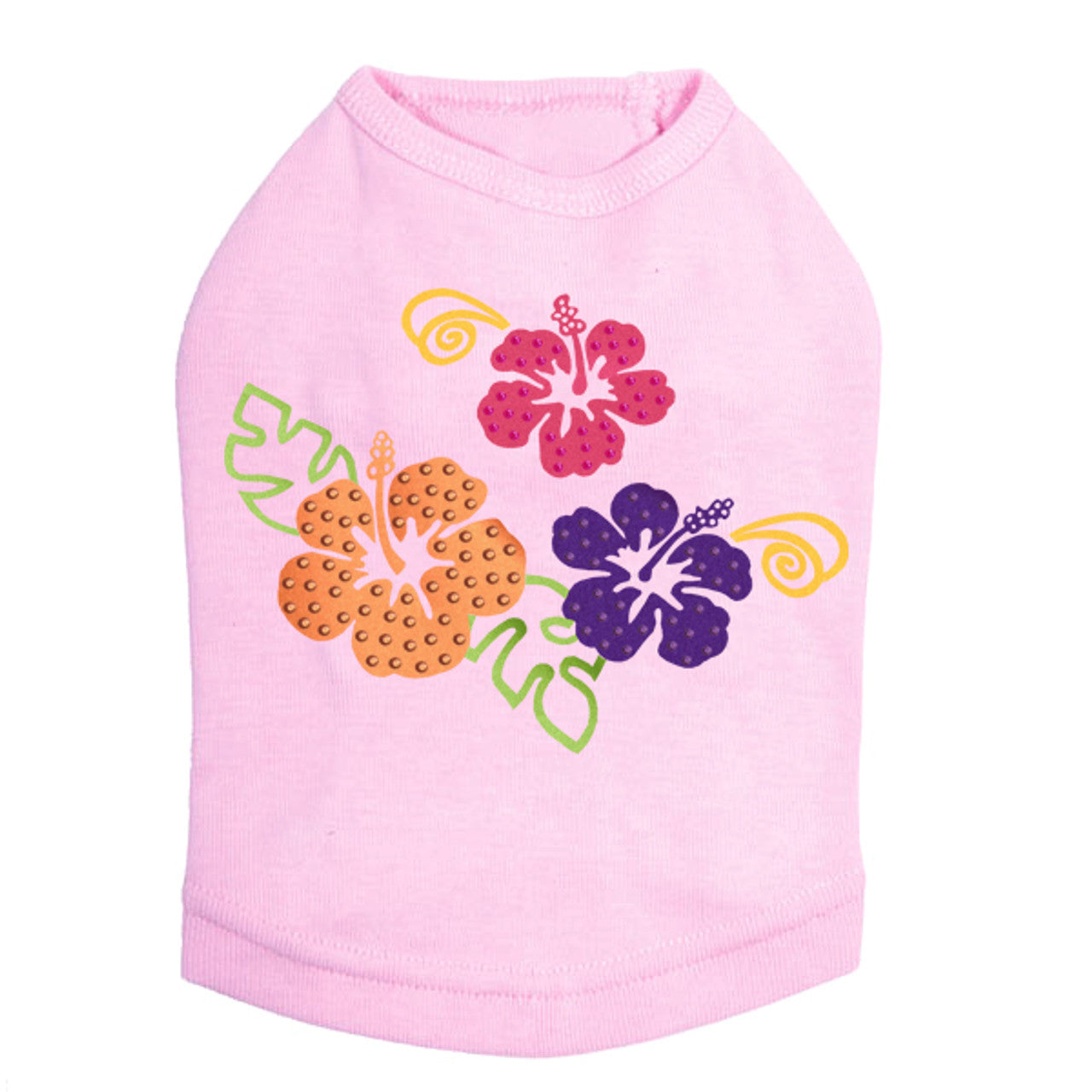 Satin Hibiscus - Dog Tank