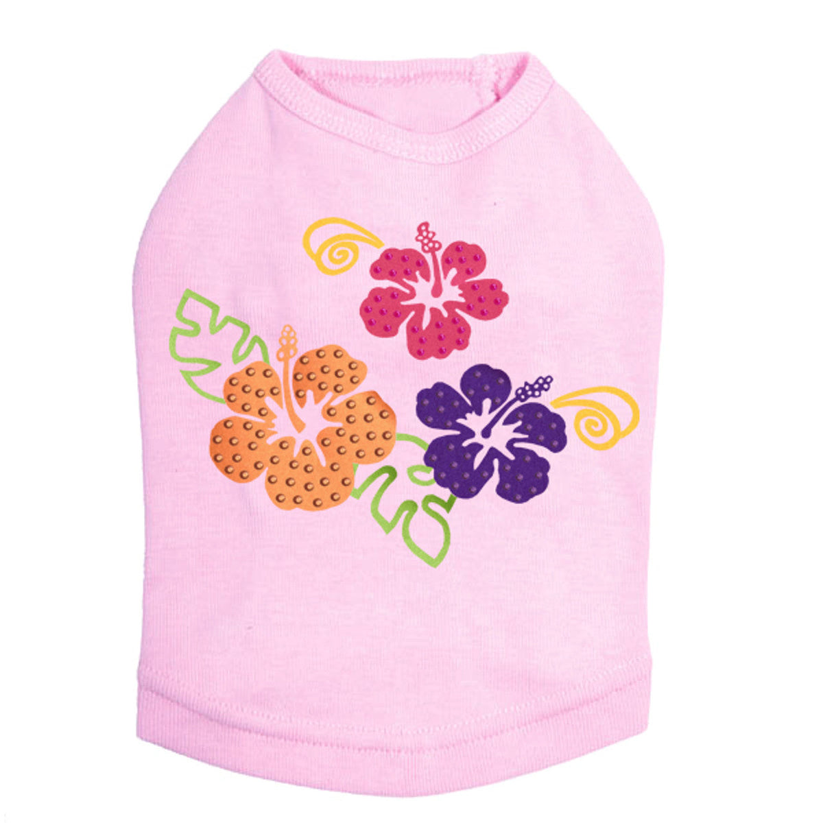 Satin Hibiscus - Dog Tank