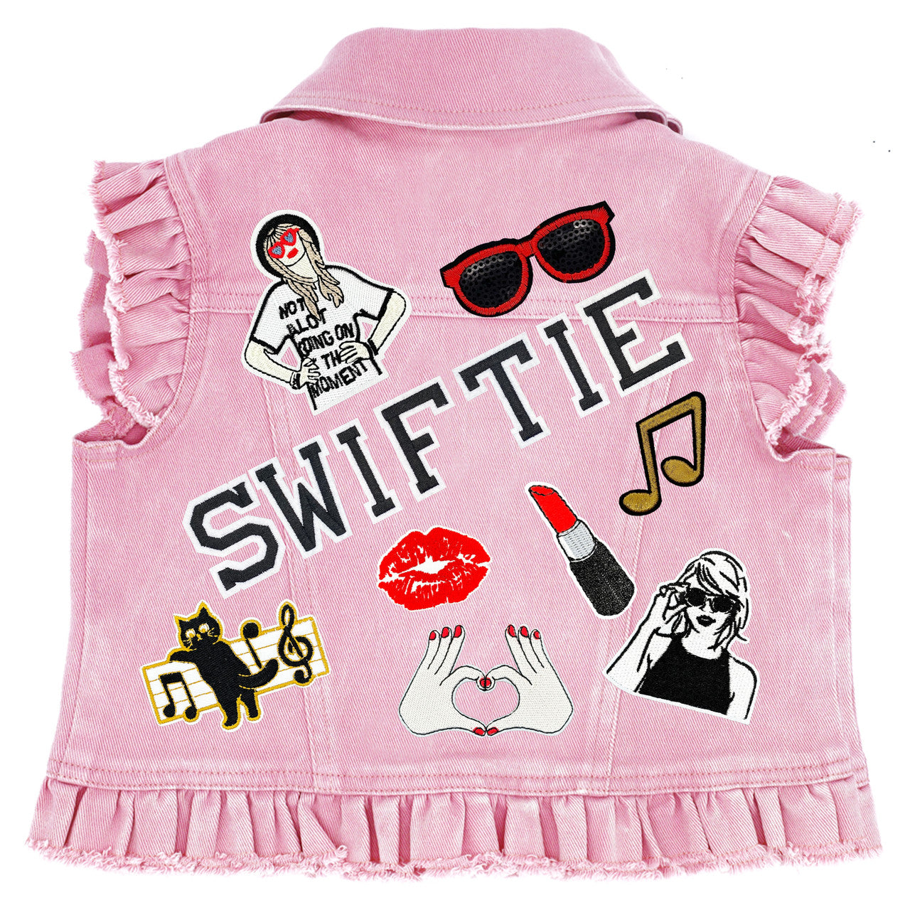 Swiftie Inspired Kids Denim Vest