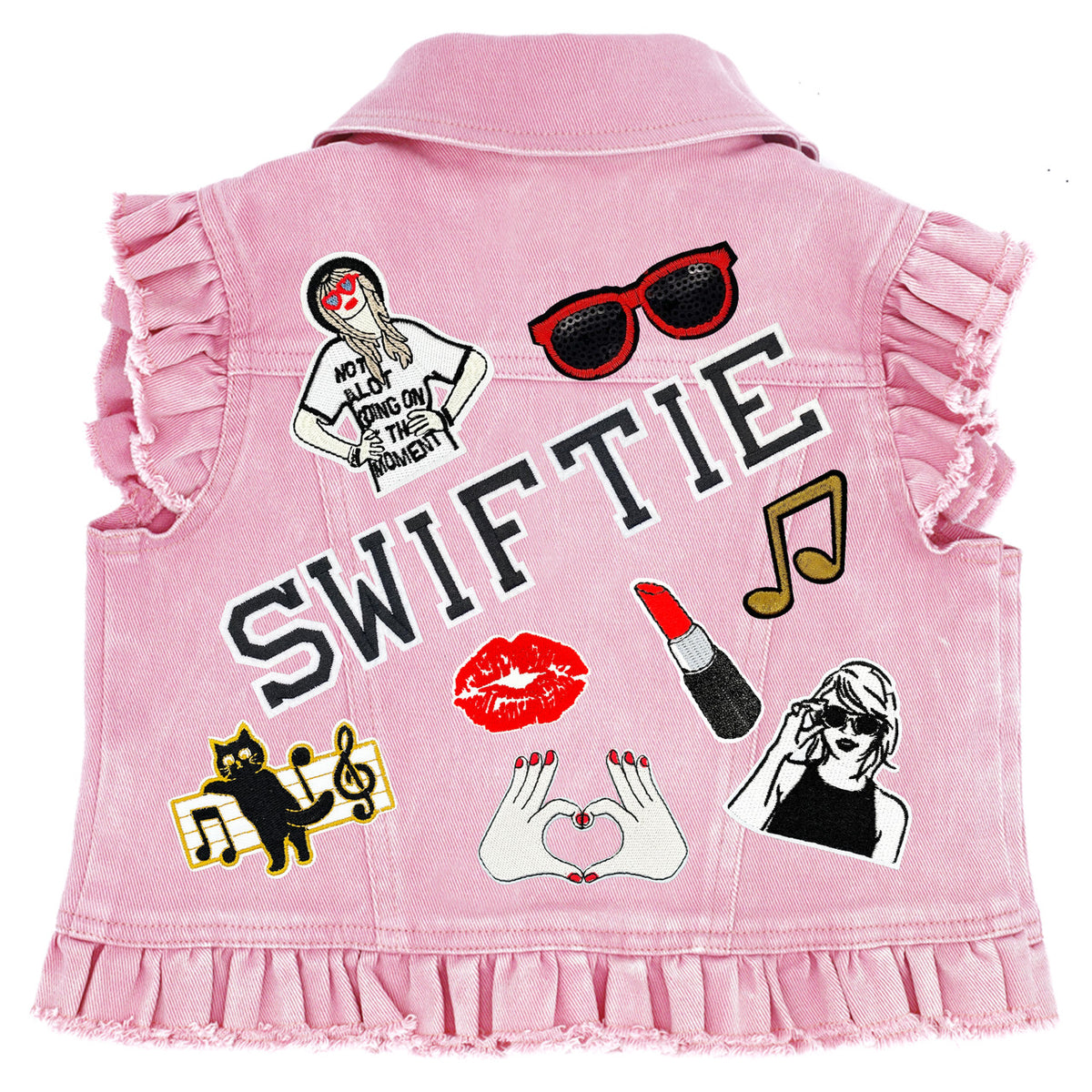 Swiftie Inspired Kids Denim Vest