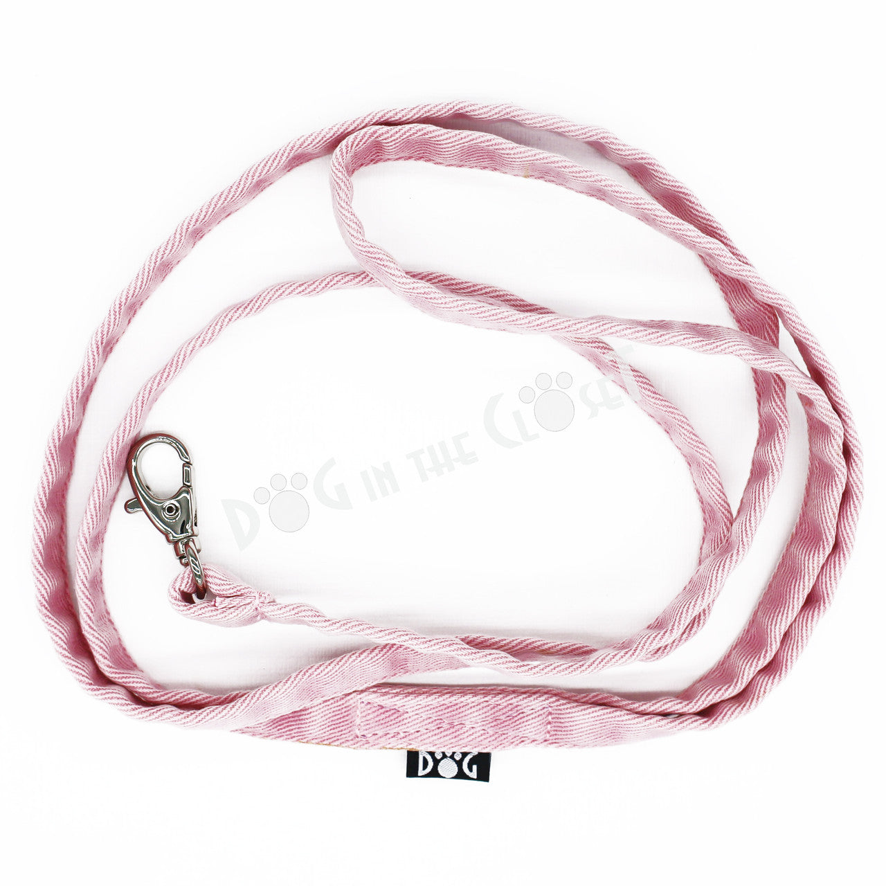 Pink Denim Leash