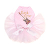 Rock Star with Red & Gold Guitar - Custom Tutu