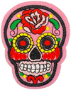 Pink Sugar Skull - Patch
