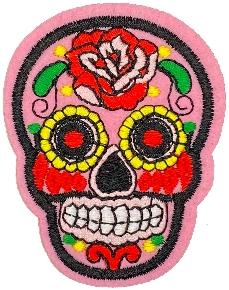 Pink Sugar Skull - Patch
