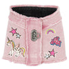 Oh Yeah Unicorn Denim Harness Vest