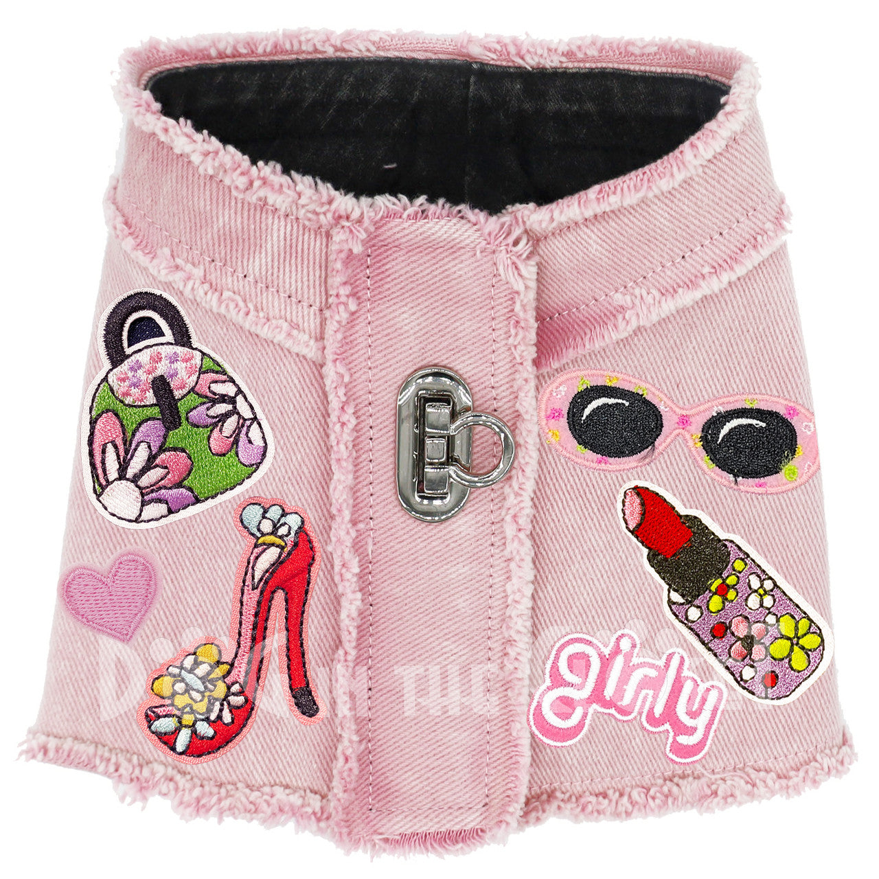 Glamorous Girl Denim Harness Vest