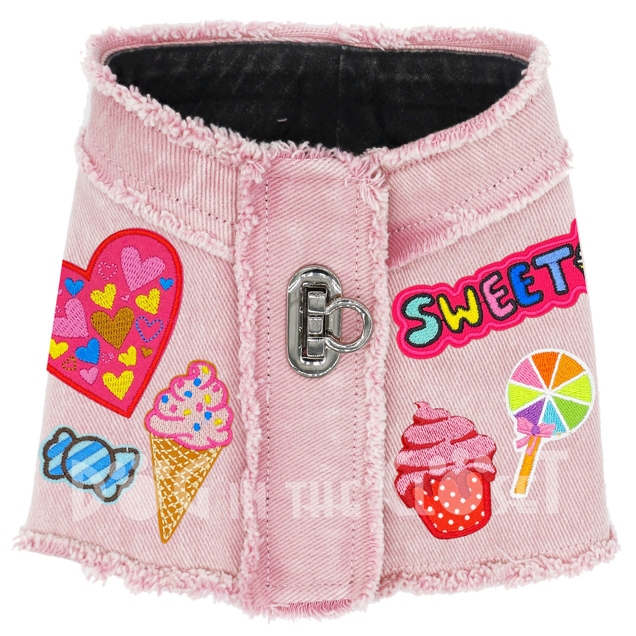 Sweet Treats Denim Harness Vest