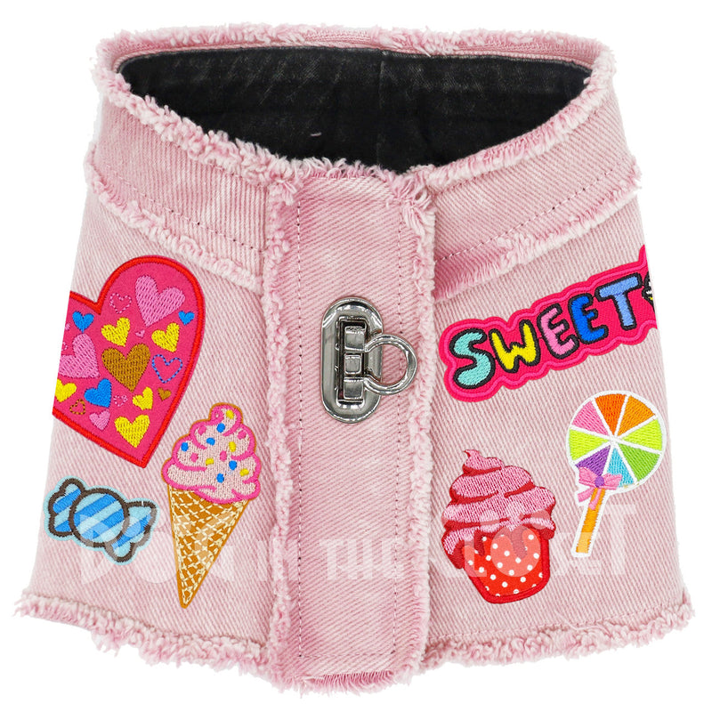 Sweet Treats Denim Harness Vest