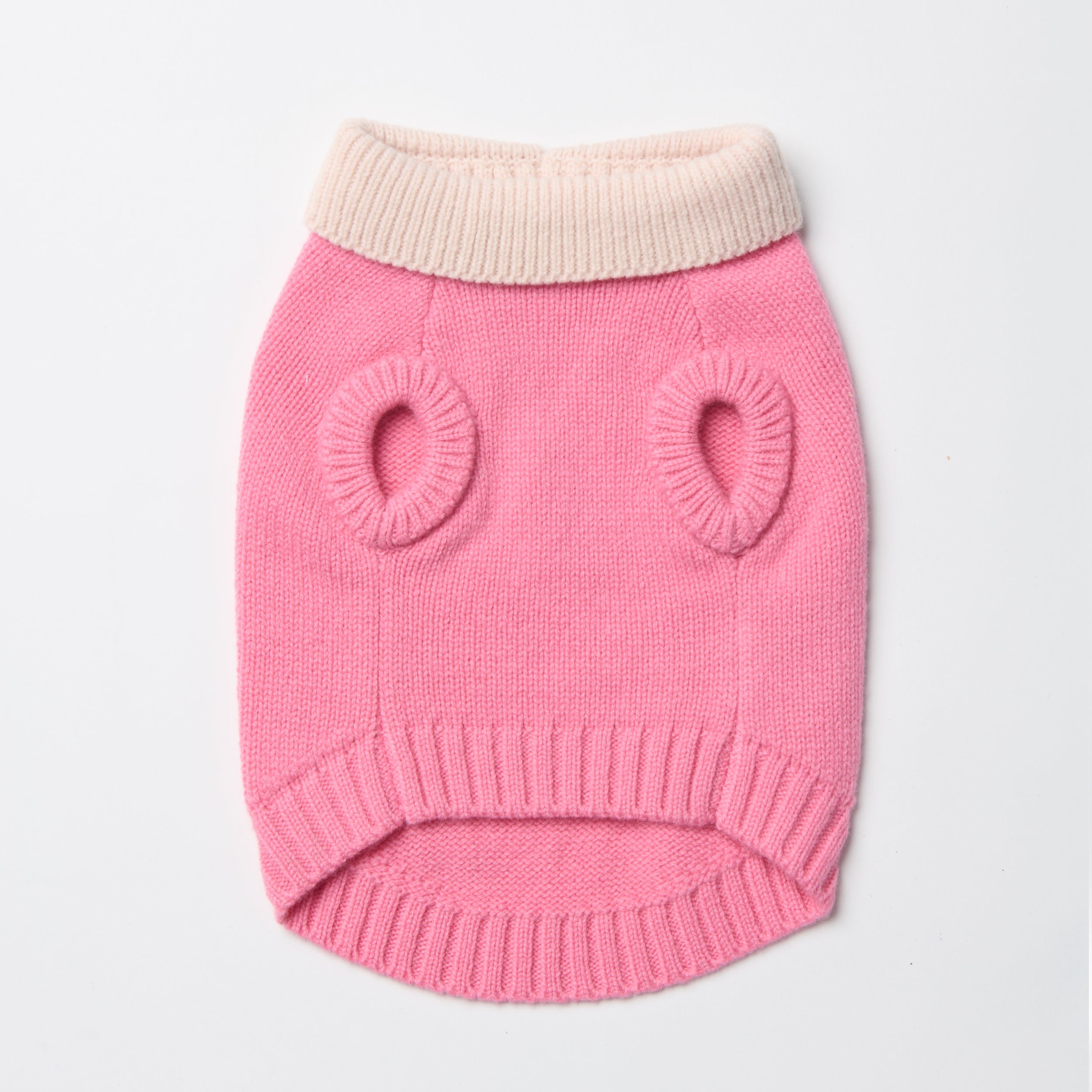 Nooee Pet Polo Wool Sweater - 100% Wool Knit with Classic Collar