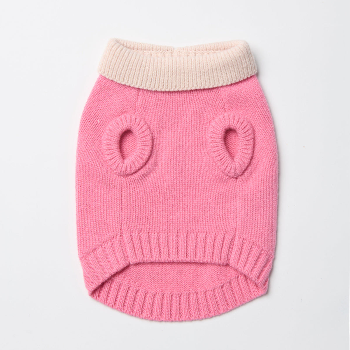 Nooee Pet Polo Wool Sweater - 100% Wool Knit with Classic Collar