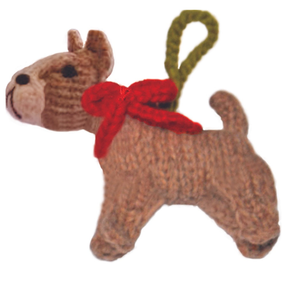 Chilly Dog Pitbull Wool Ornament