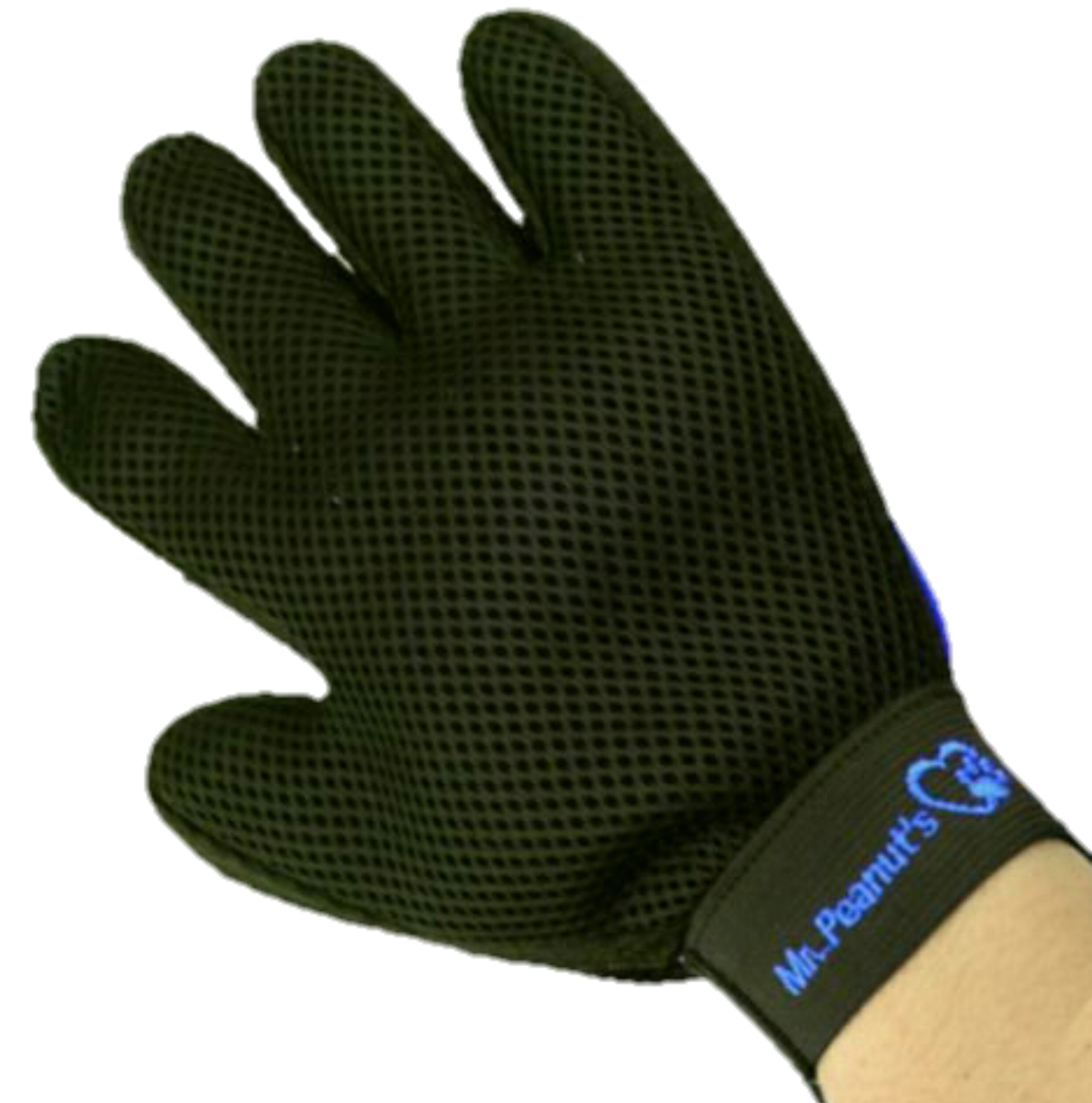 Mr. Peanuts 2 Pak HanD 259 Silicone Pins Pet Grooming Gloves