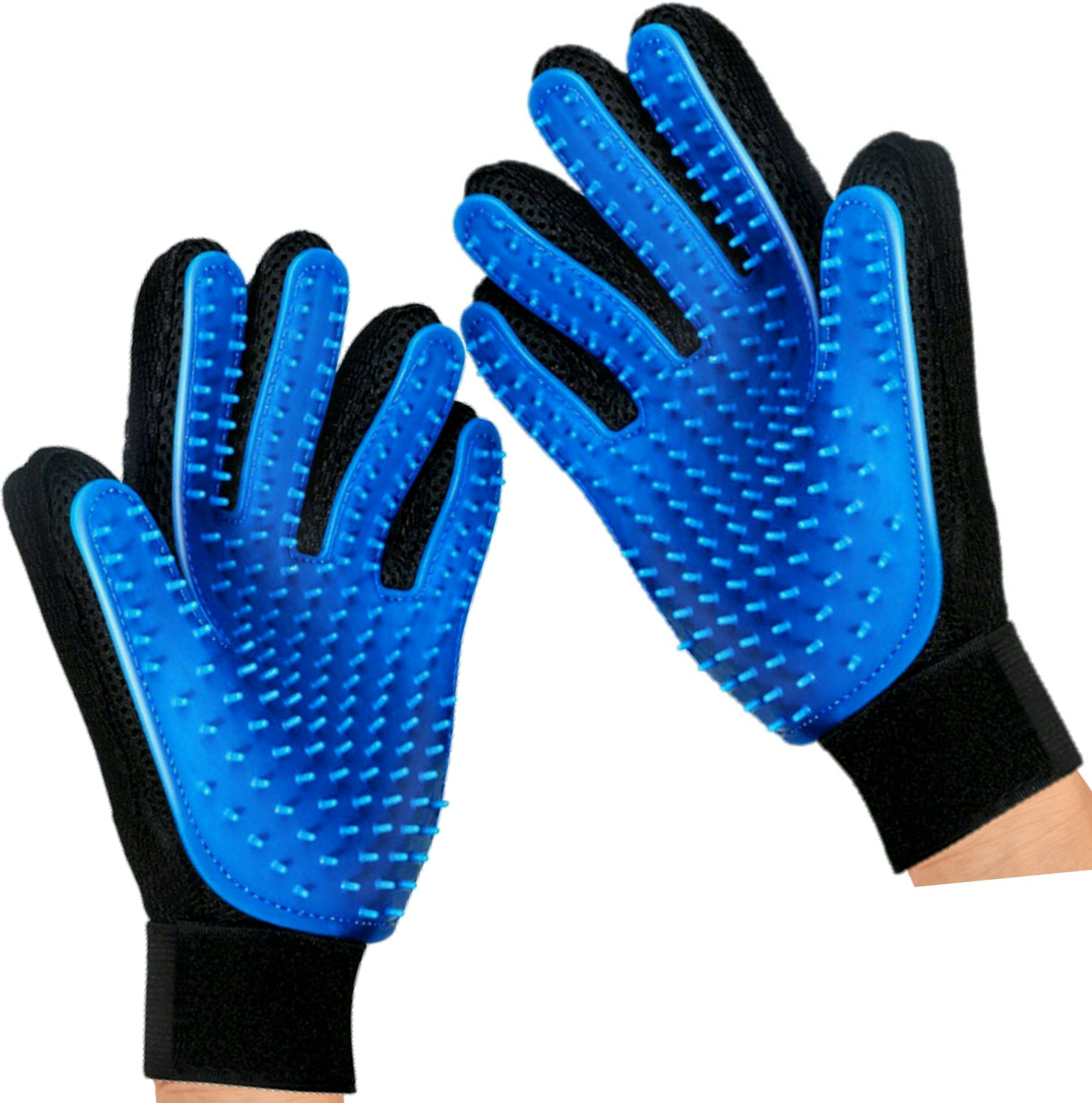 Mr. Peanuts 2 Pak HanD 259 Silicone Pins Pet Grooming Gloves
