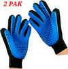 Mr. Peanuts 2 Pak HanD 259 Silicone Pins Pet Grooming Gloves