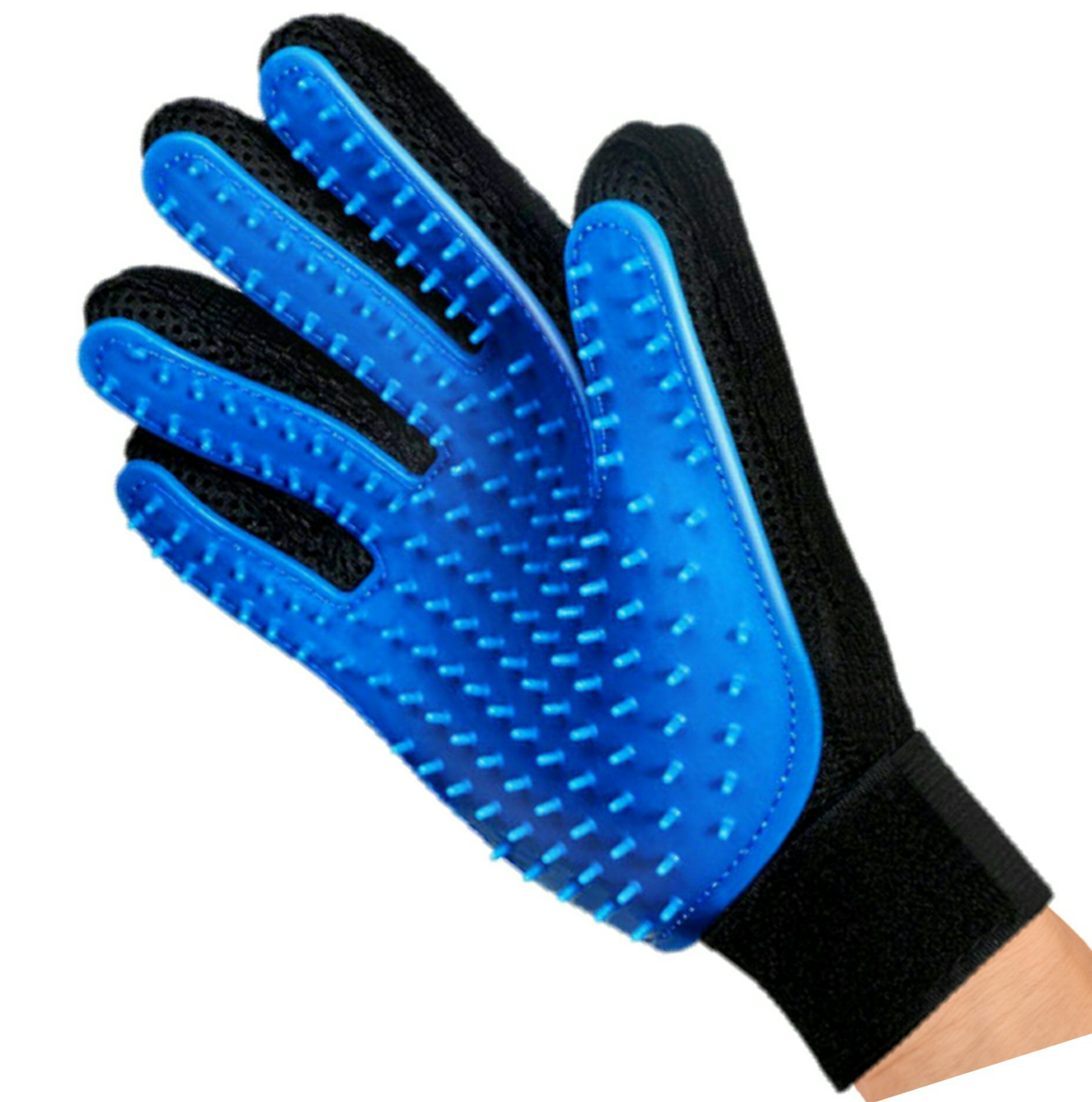 Mr. Peanuts 2 Pak HanD 259 Silicone Pins Pet Grooming Gloves