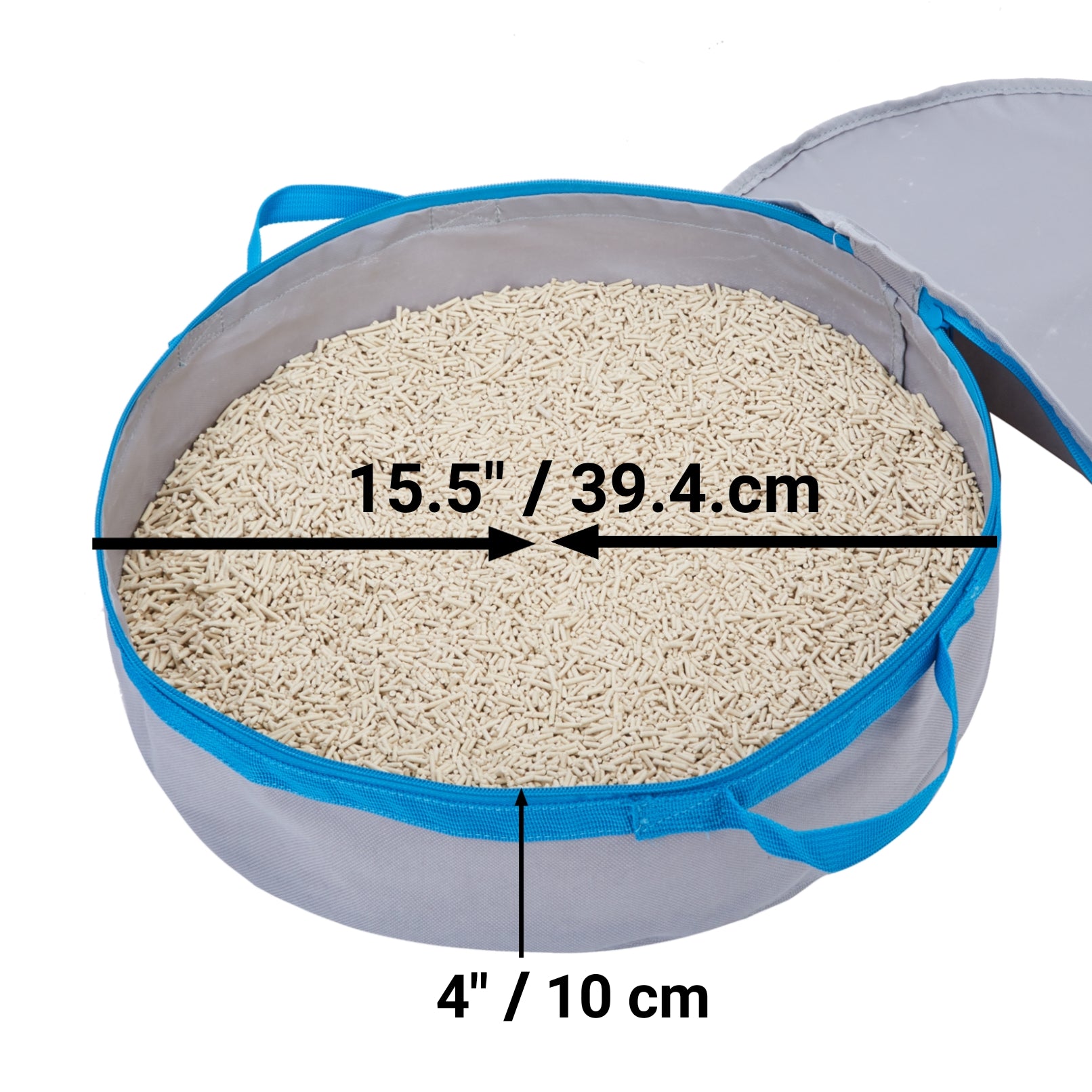 Mr. Peanuts PortaPotty Litter Box for Traveling Kitties