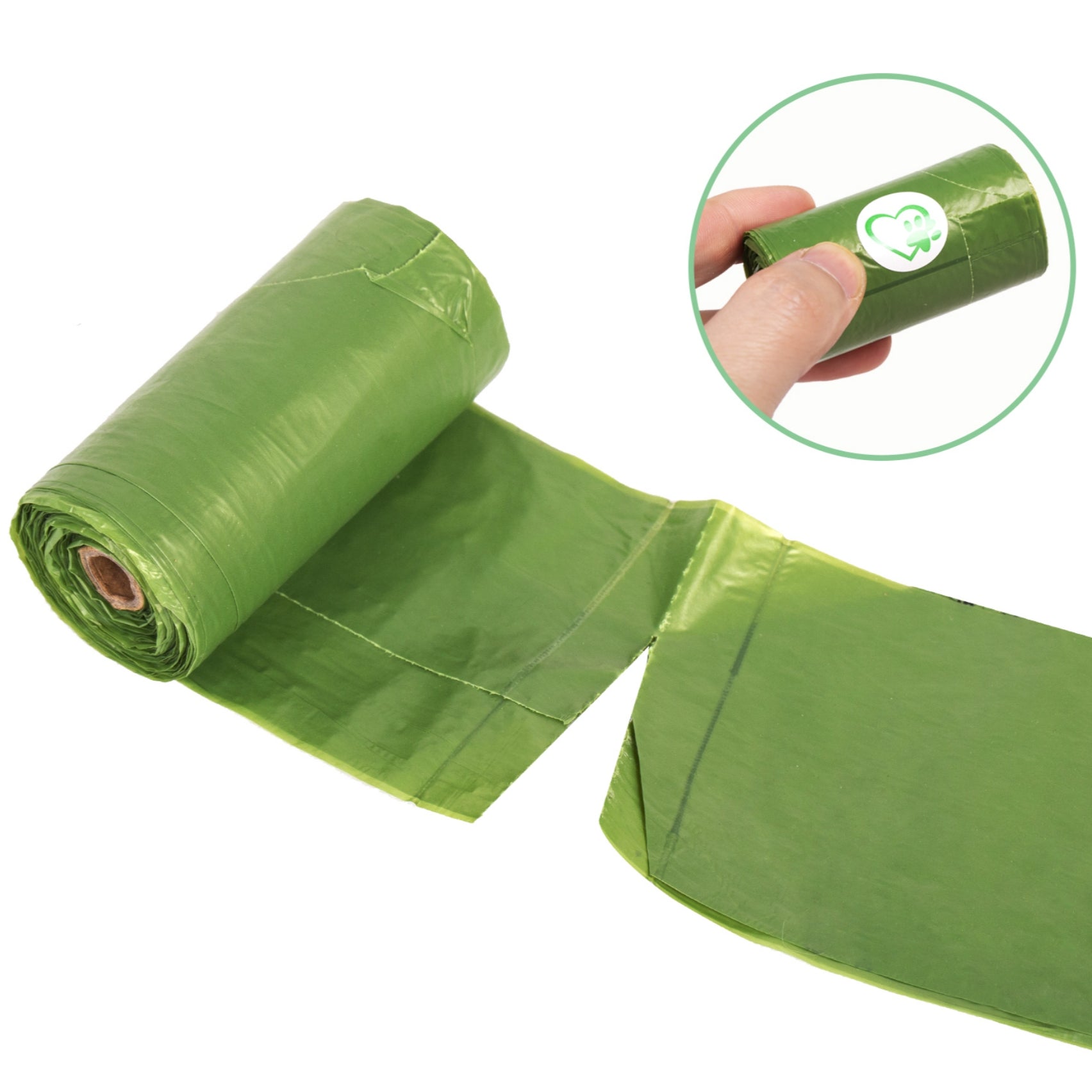 Mr. Peanuts XL Pooper Scooper Sized 13X11" BioDegradable BioPlastic Recycled Plant Based Waste Bags - 160 Count