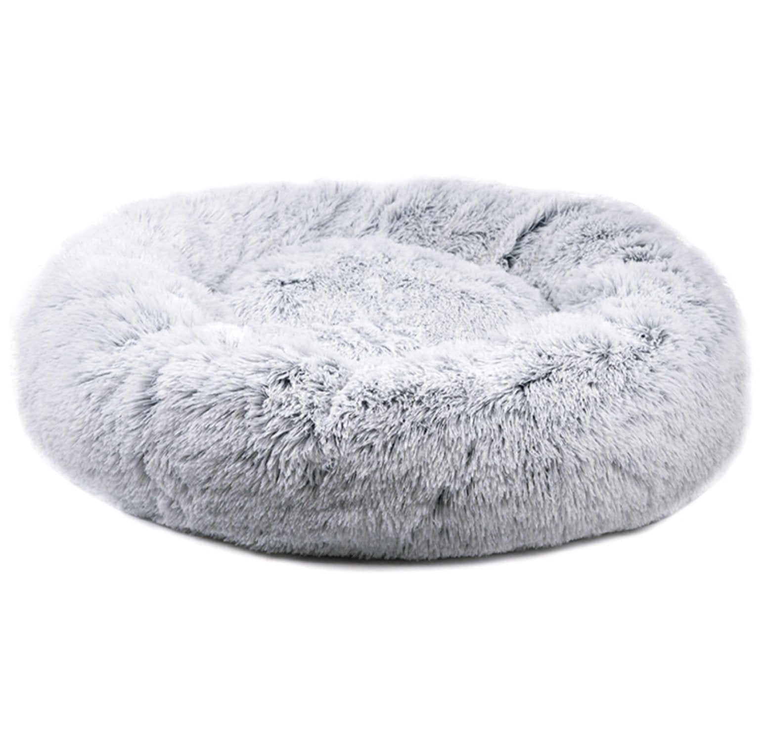 Mr. Peanuts 28" OrthoPlush® Pet Bed - Snowflake White Two Tone