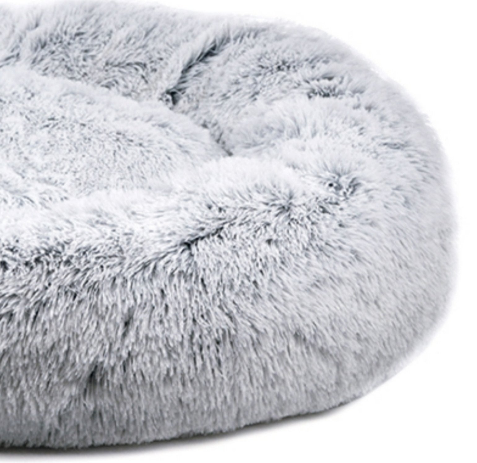Mr. Peanuts 28" OrthoPlush® Pet Bed - Snowflake White Two Tone
