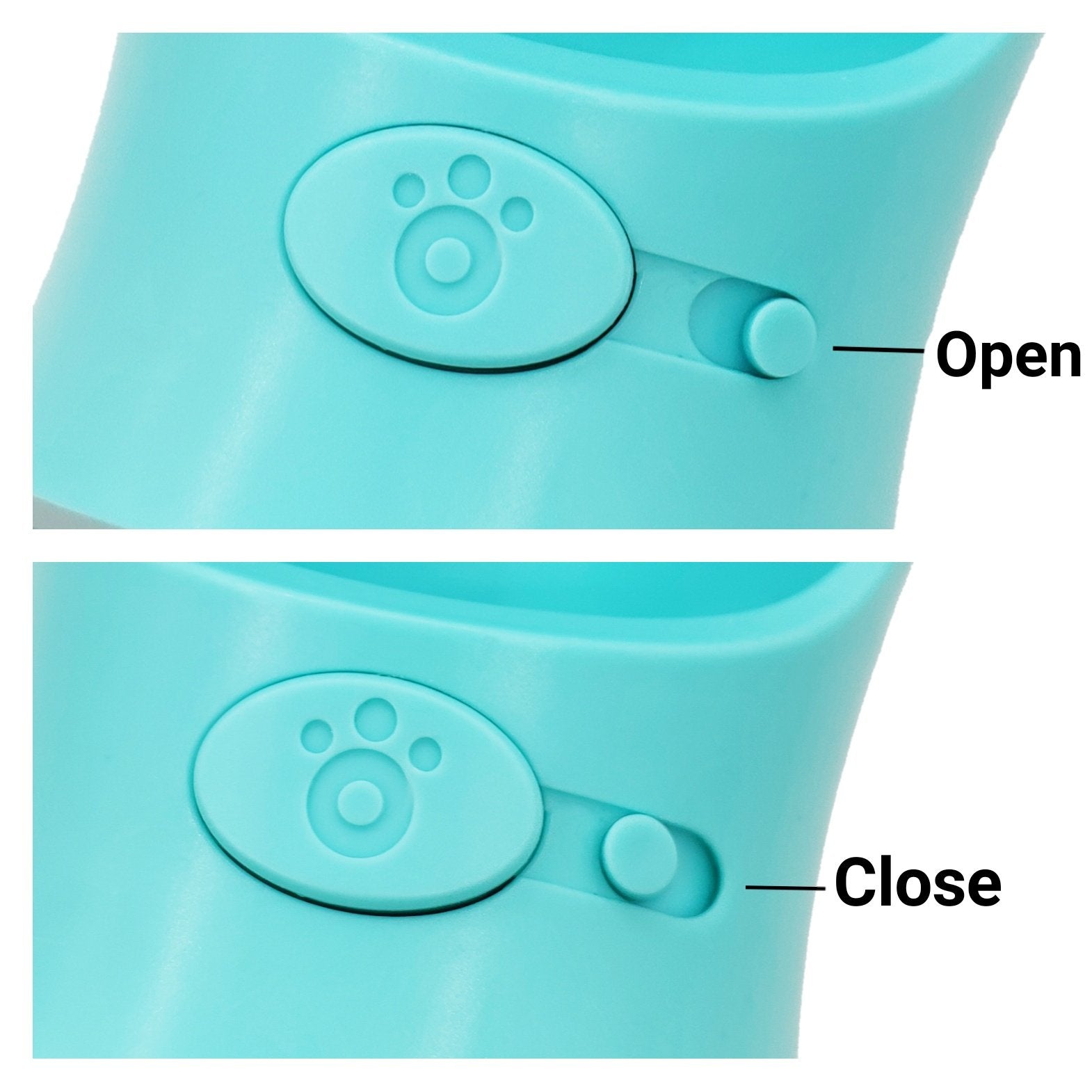 Mr. Peanuts H2OGO Portable Pet Water Bottle Dispenser