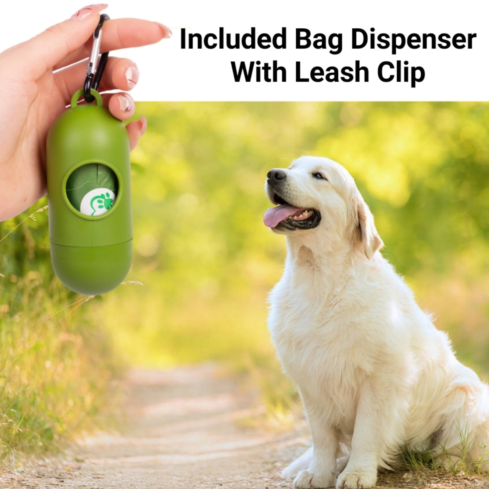 Mr. Peanuts XL Pooper Scooper Sized 13X11" BioDegradable BioPlastic Recycled Plant Based Waste Bags - 160 Count
