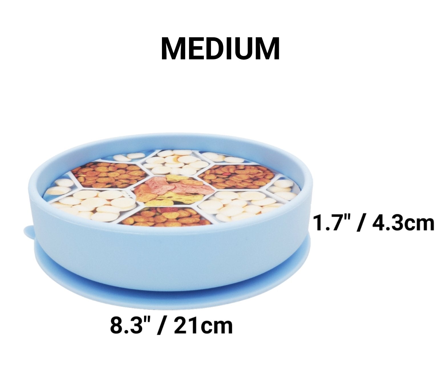 Mr. Peanuts Silicone Slow Feeder Dog Bowl