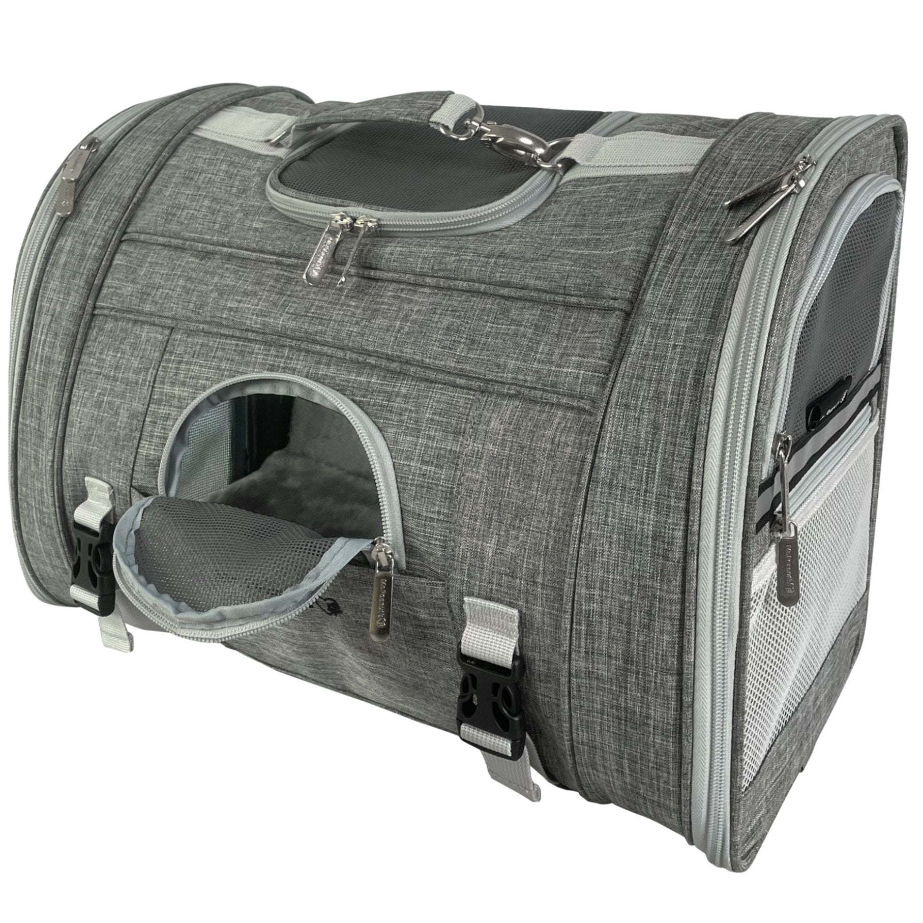 Mr. Peanuts Monterey Series Airline Compliant Horizontal Backpack Pet Carrier | HT Animal Supply
