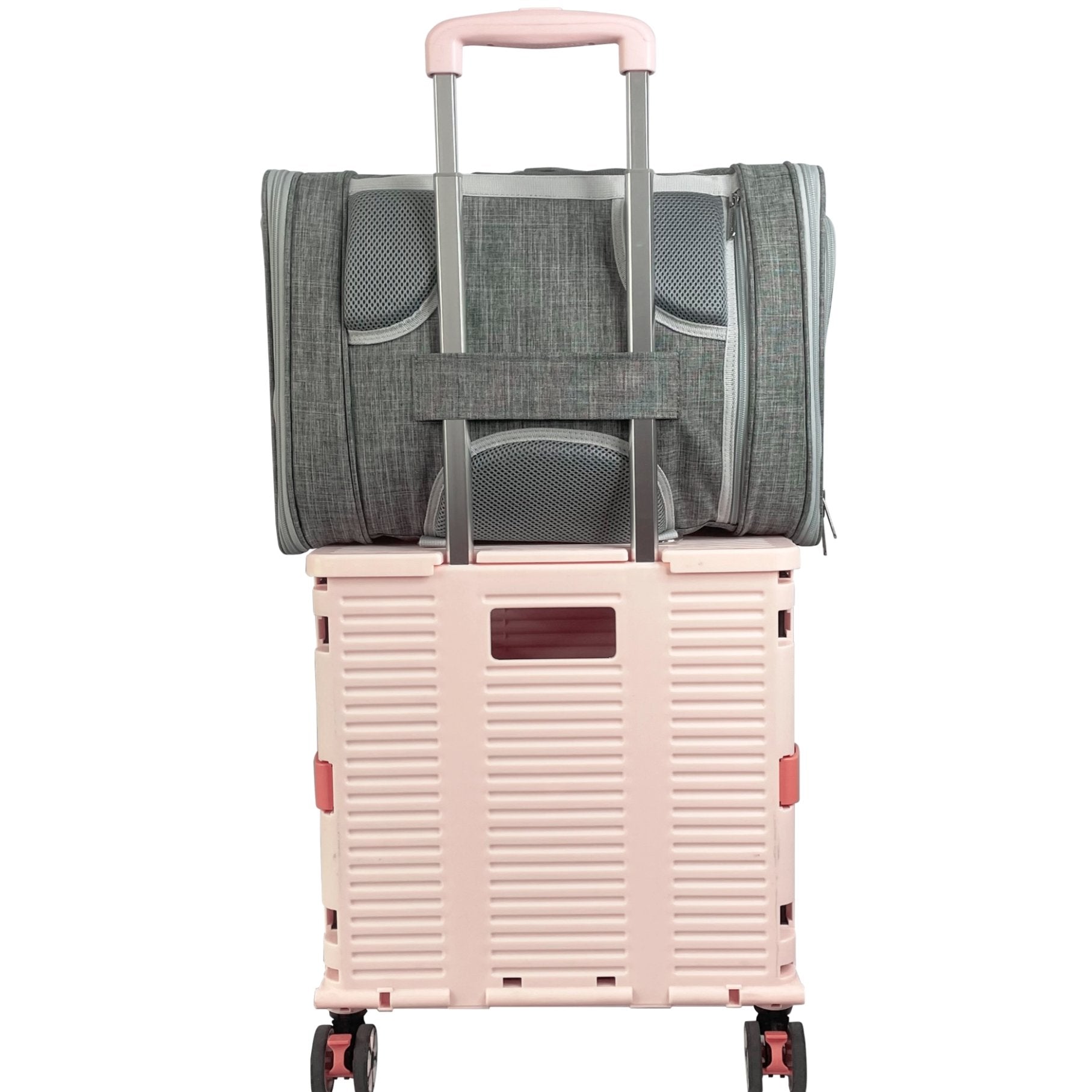Mr. Peanuts Monterey Series Airline Compliant Horizontal Backpack Pet Carrier | HT Animal Supply