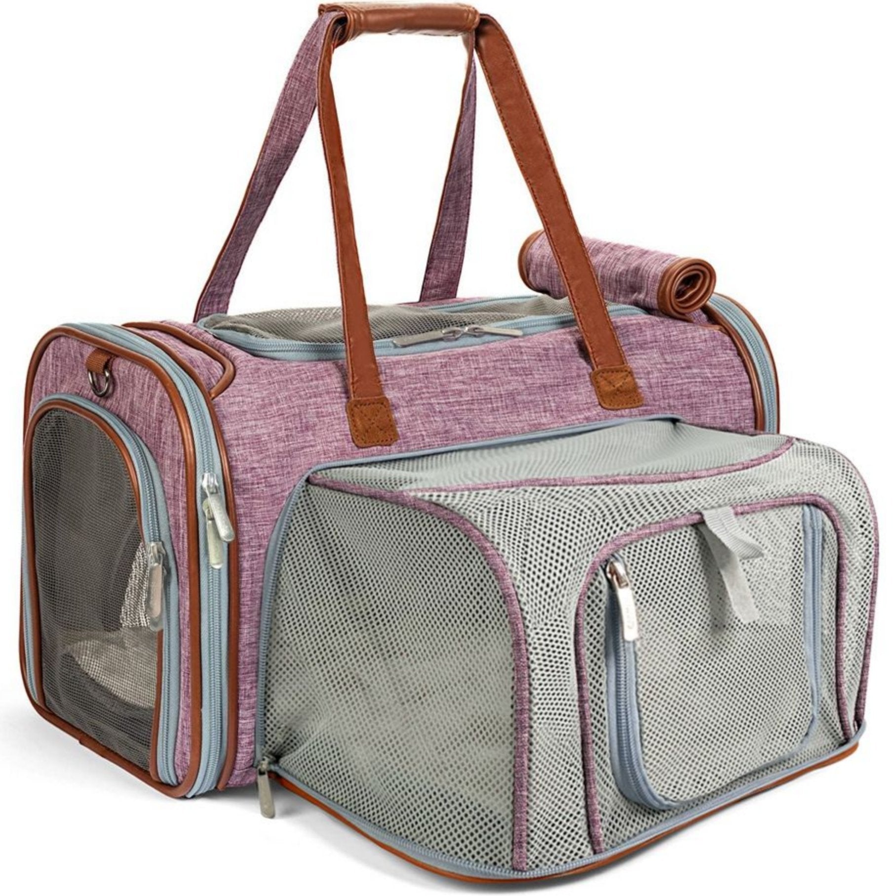 Mr. Peanuts Gold Series Mini Size Airline Compliant Expandable Pet Carrier