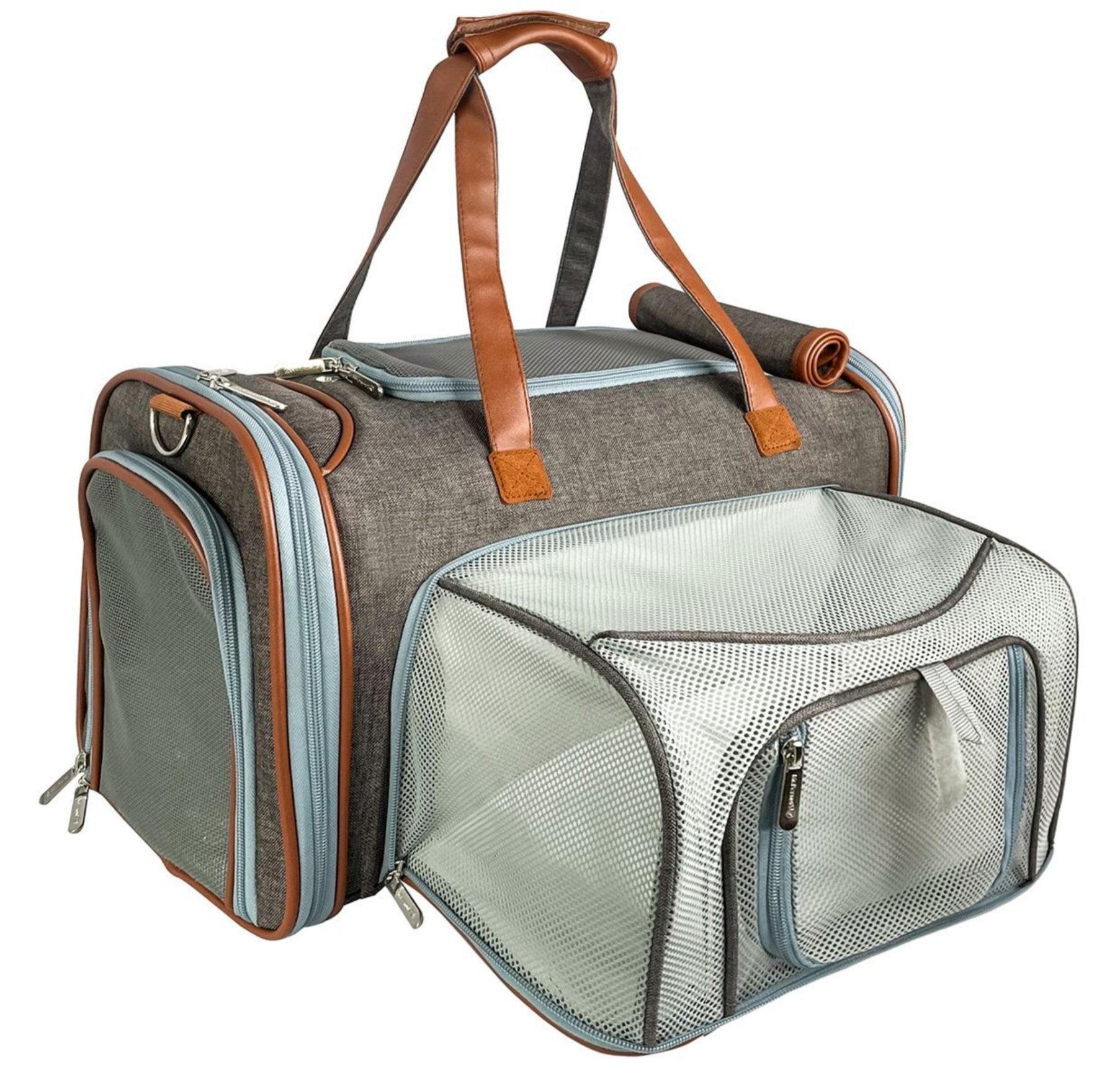 Mr. Peanuts Gold Series Standard Size Airline Compliant Expandable Pet Carrier