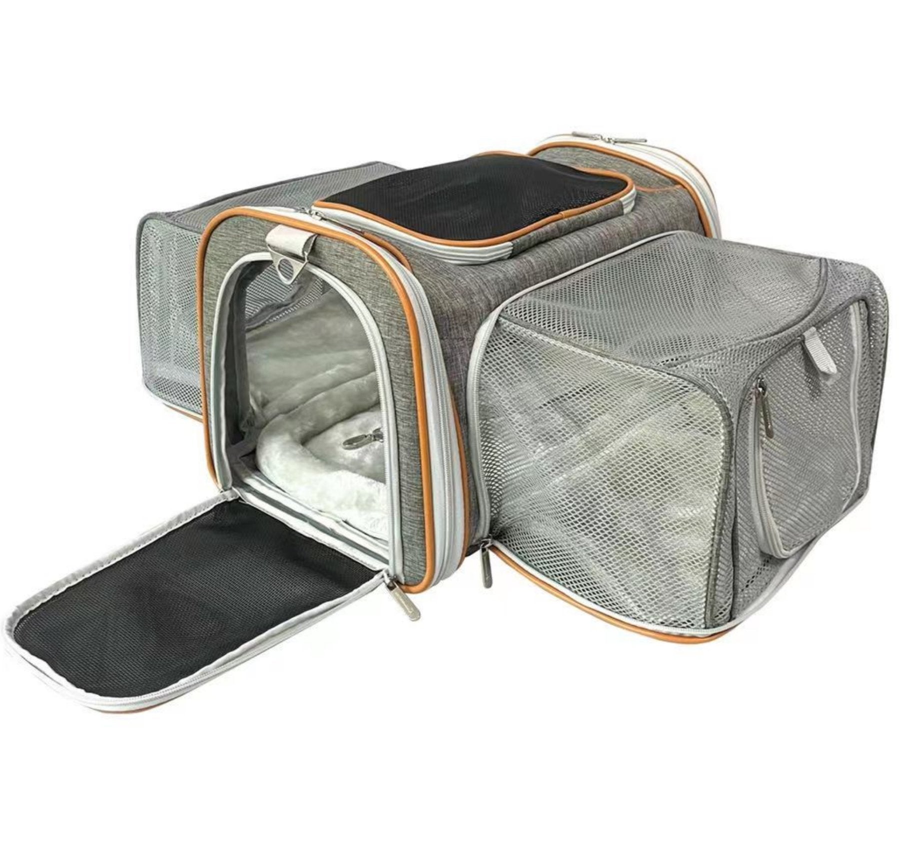 Mr. Peanuts Platinum Series Double Expandable Pet Carrier
