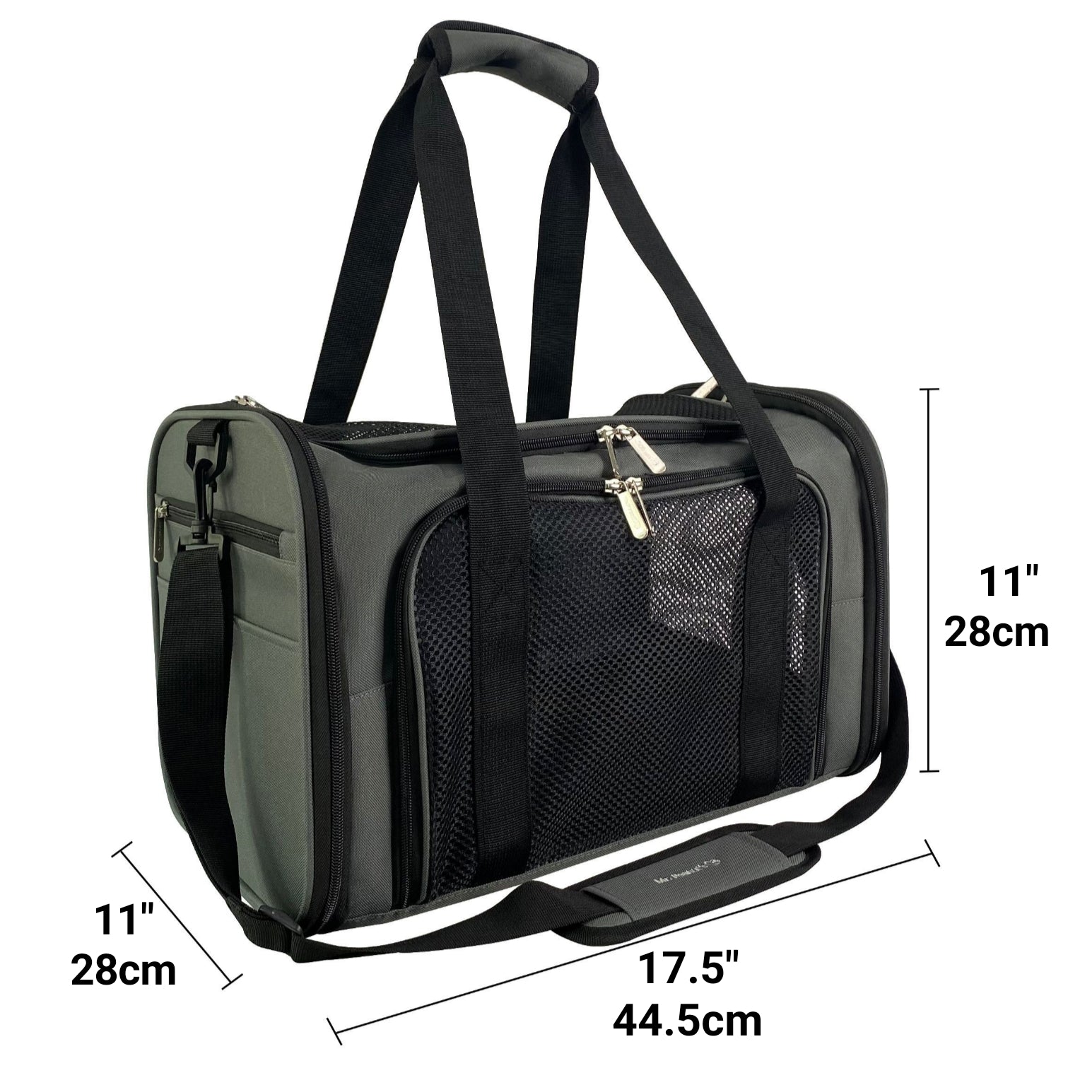 Mr. Peanuts Silver Series Airline Capable Soft Sided Pet Carrier