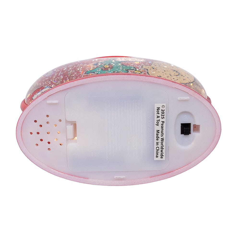 Kurt Adler Peanuts Battery Operated USB Light Up Snoopy and Charlie Brown Lantern