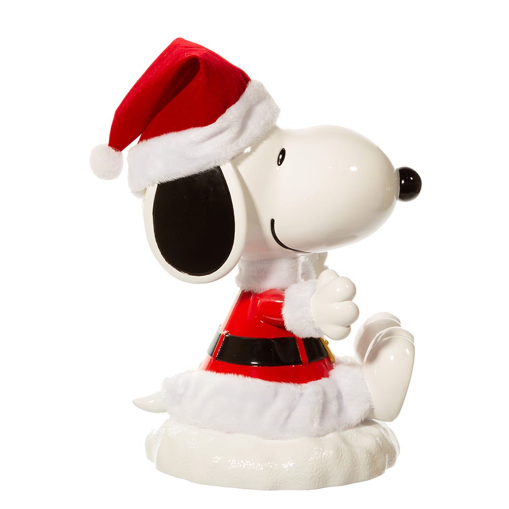 Kurt Adler Santa Snoopy Tree Topper