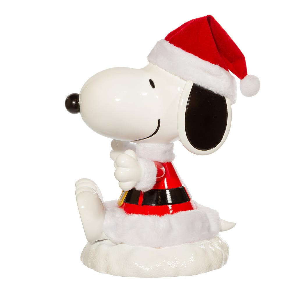 Kurt Adler Santa Snoopy Tree Topper