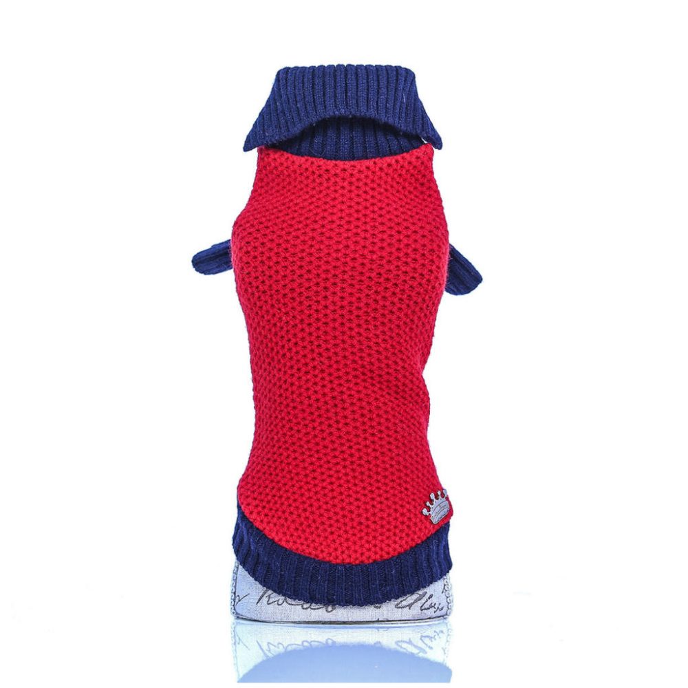 Sweater - Polo Red and Blue