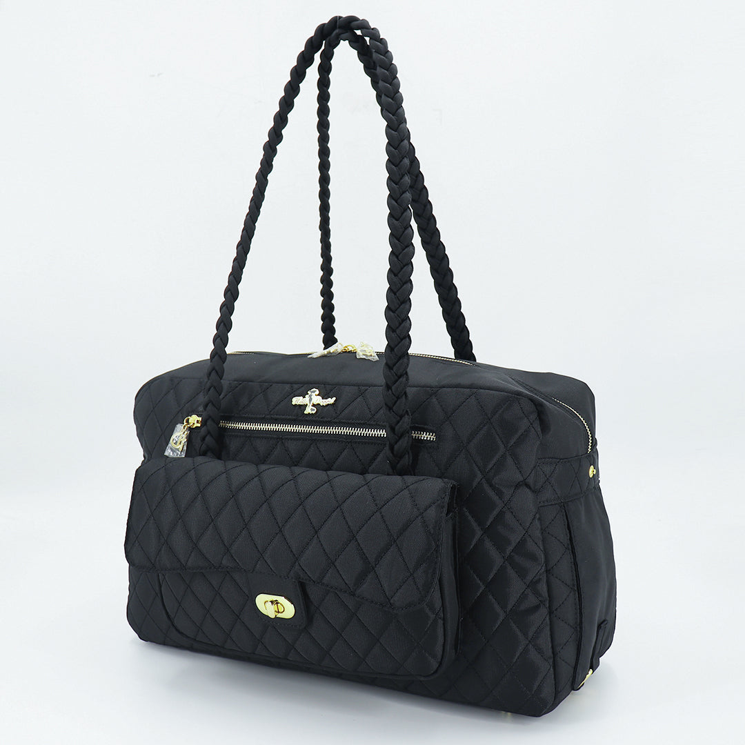 Hello Doggie Porsha Travel-Friendly Tan Dog Carrier