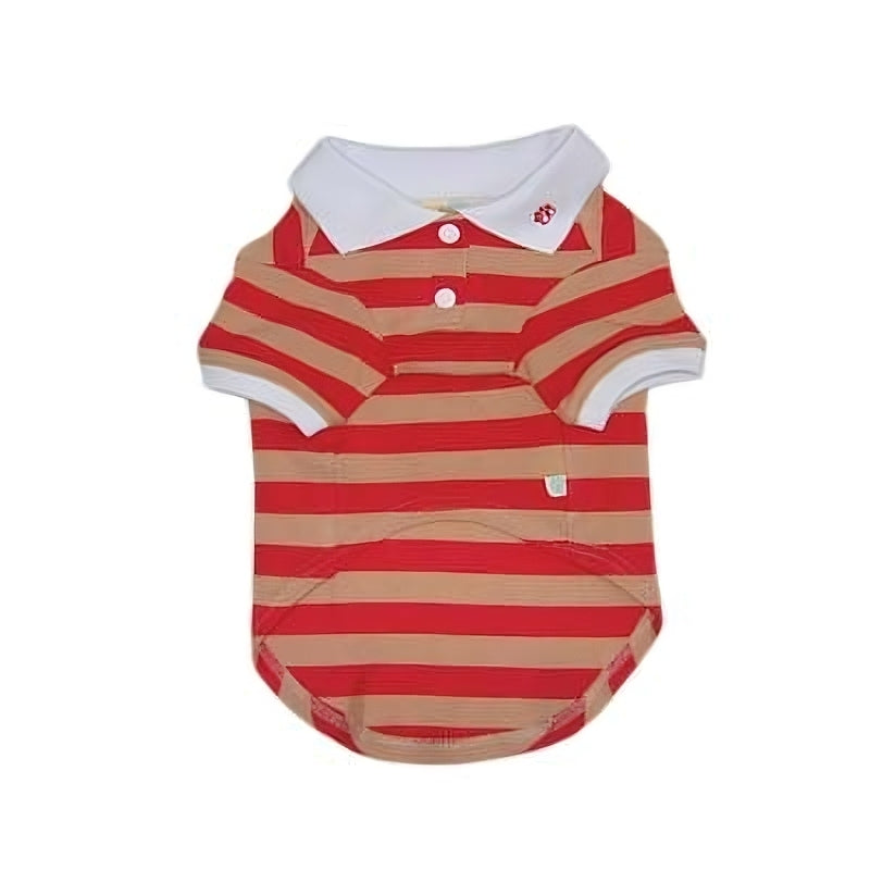 DOGO Stripe Polo Dog Shirt
