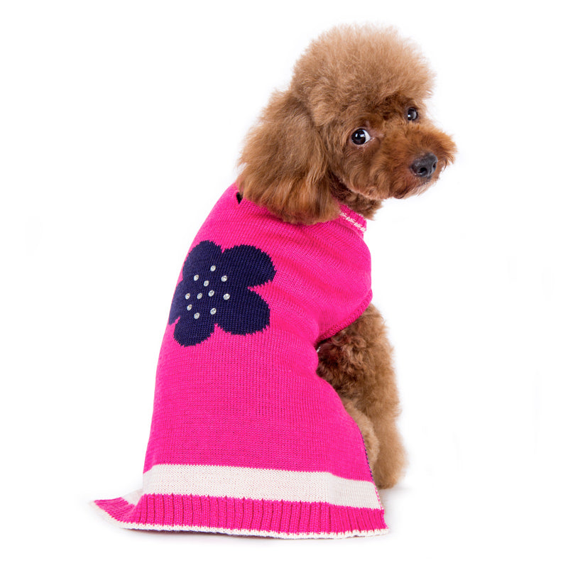 DOGO PP Flower Dog Sweater