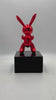 Red Balloon Rabbit Statue
