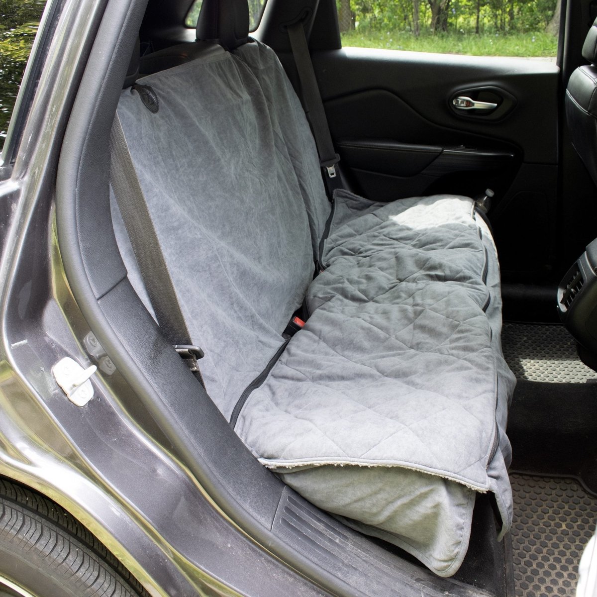 Protective Microfiber Car Bench Seat Cover