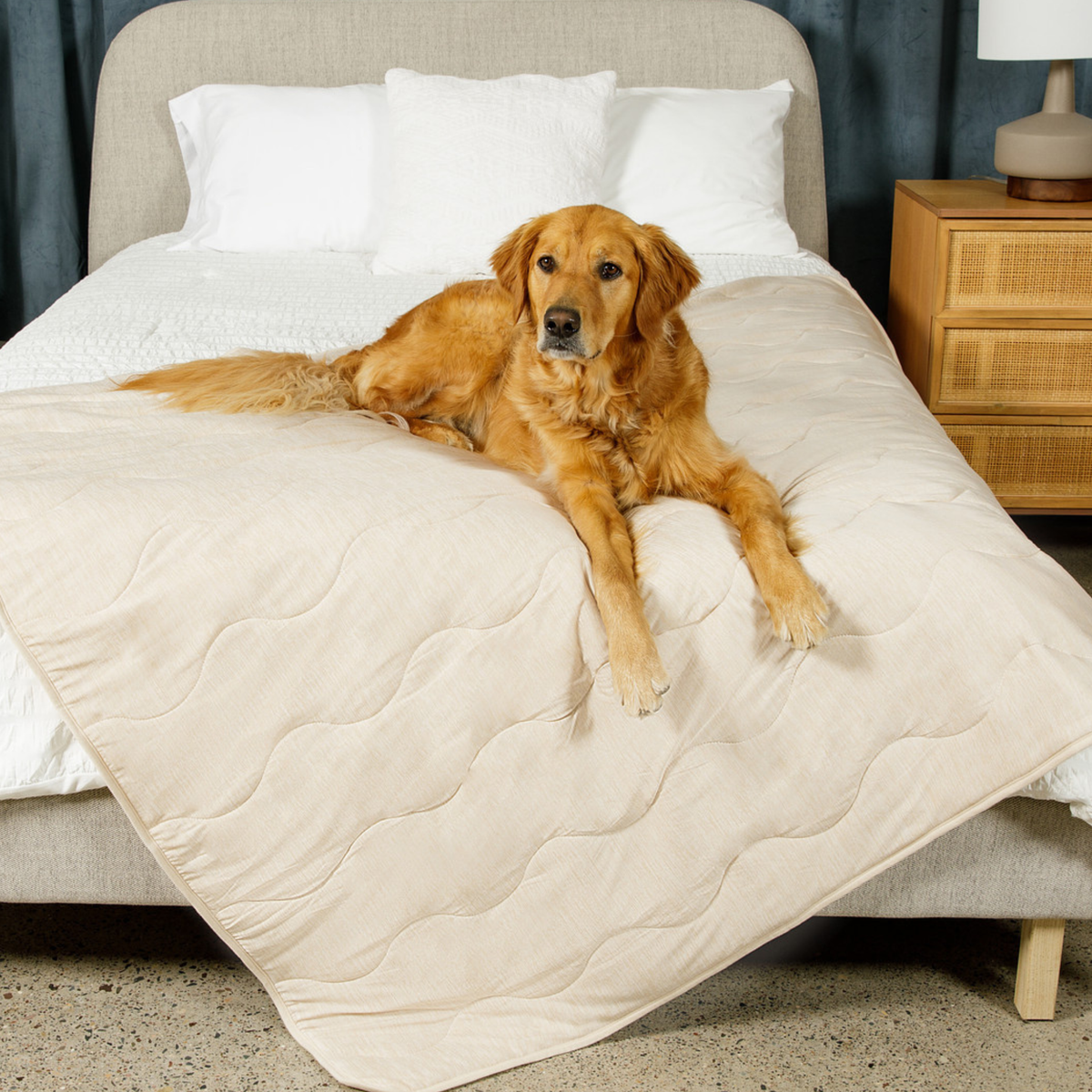 PupChill Cooling Waterproof Blanket Arctic Sand