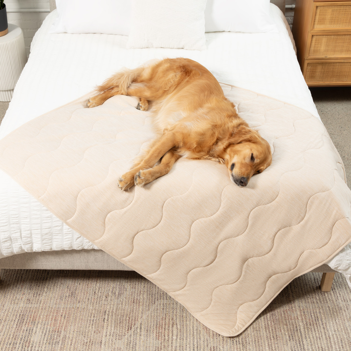 PupChill Cooling Waterproof Blanket Arctic Sand