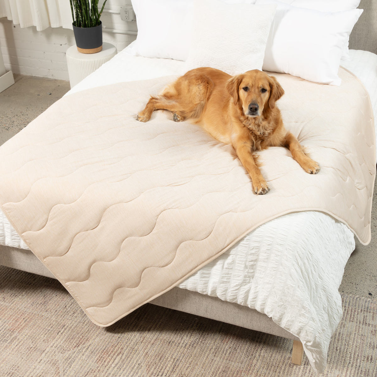 PupChill Cooling Waterproof Blanket Arctic Sand
