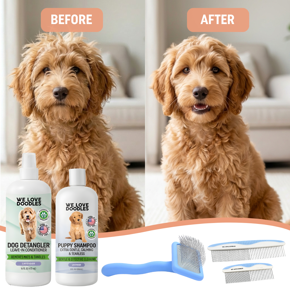 Puppy Pack - Gentle Grooming Kit